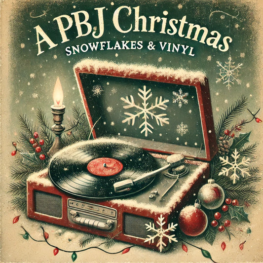 LIMITED** Signed "A PBJ Christmas: Snowflakes & Vinyl" Vinyl Red